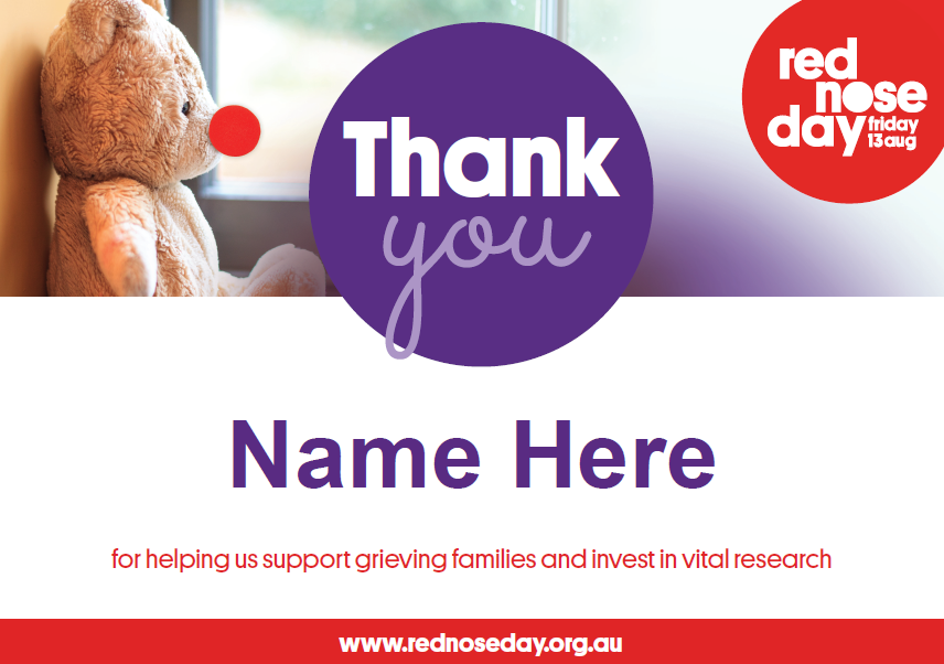 In-honour thank you certificate (Editable)